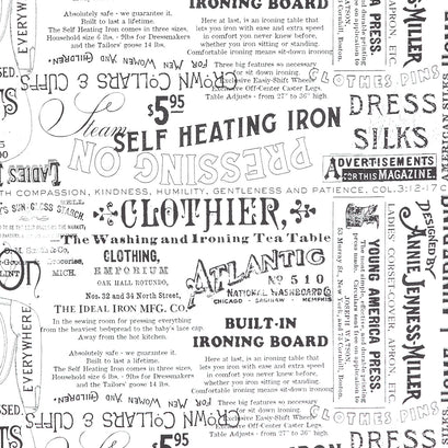 Press On - Pressing Matters White Yardage