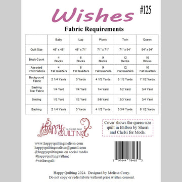 Digital Download - Wishes Quilt Pattern Alternative View #1