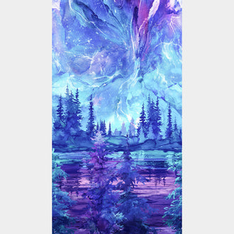 Illuminations - Ombre Blue Multi 108" Wide Backing