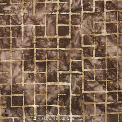 Artisan Batiks - Allegro 2 Grid Sepia Yardage
