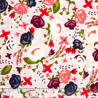 Posy Garden - Posy Main Pink Yardage