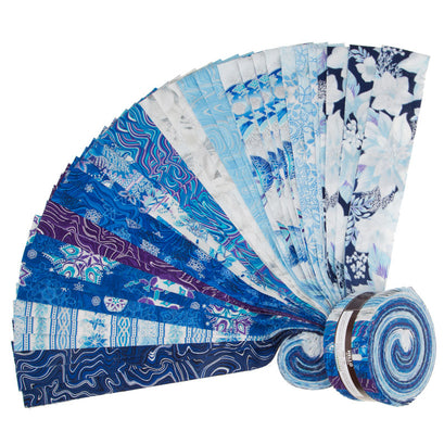 Holiday Flourish 11 Peacock Metallic Roll Up