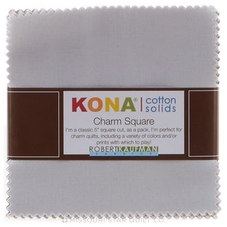 Kona Cotton - Gray Area Charm Pack