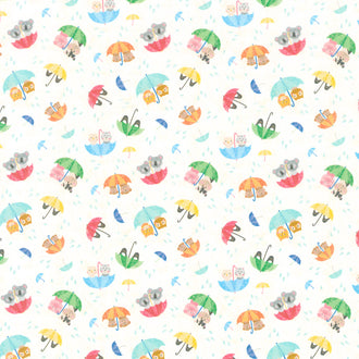 Noah & Friends II - Two By Two Light Cream Yardage