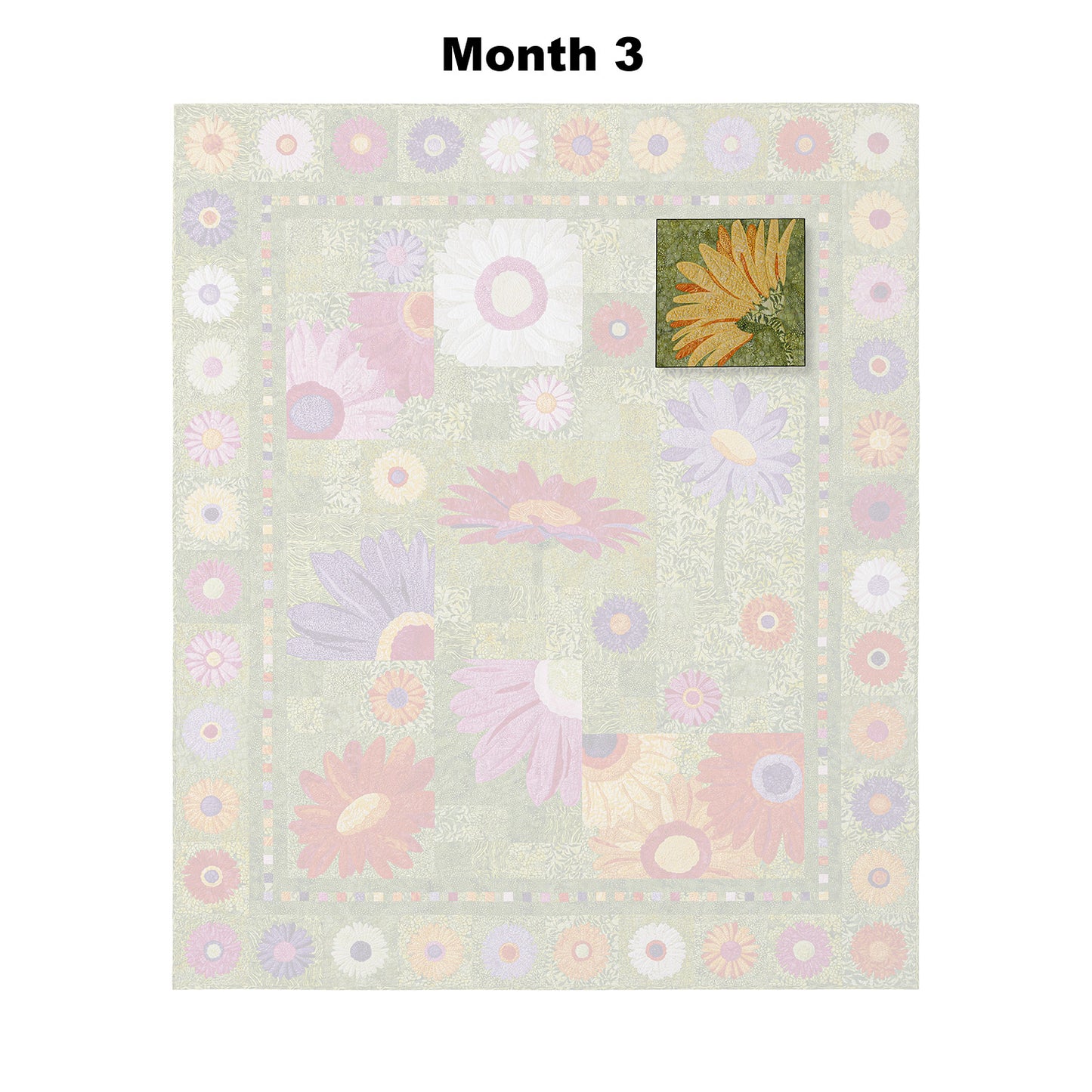 Full Bloom Block of the Month Presale Alternative View #3