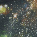 Stargazers - Stars Atmosphere Digitally Printed with Glitter Yardage