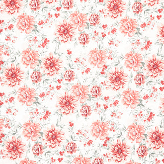 A Walk on the Prairie - Main Floral Cream Yardage