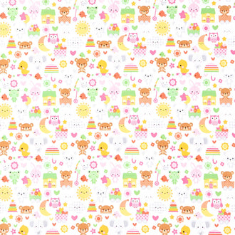 Bundle of Joy - Main White Yardage