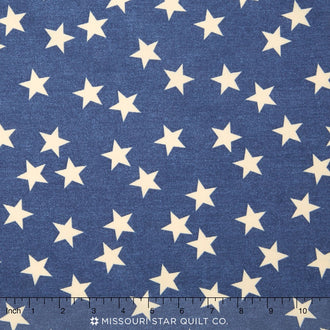 Limited Edition - Stars Denim Yardage