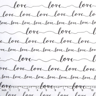 Love - Love Black Yardage