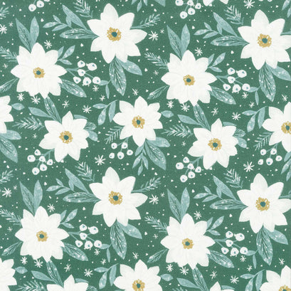 Best In Snow - Holiday Floral Multi Yardage
