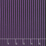 Pinstripe - 1/8" Stripe Grape Halloween Yardage Primary Image