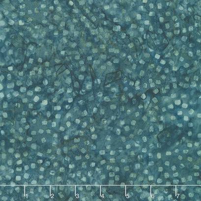 Tonga Batiks - Mountain Meadow Squarish Dots Spruce Yardage