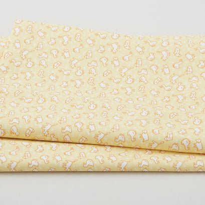 Nana Mae 8 Favorites - Farm Animals Yellow 2 Yard Cut