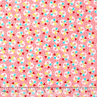 Bloom and Bliss - Tulip Pink Yardage