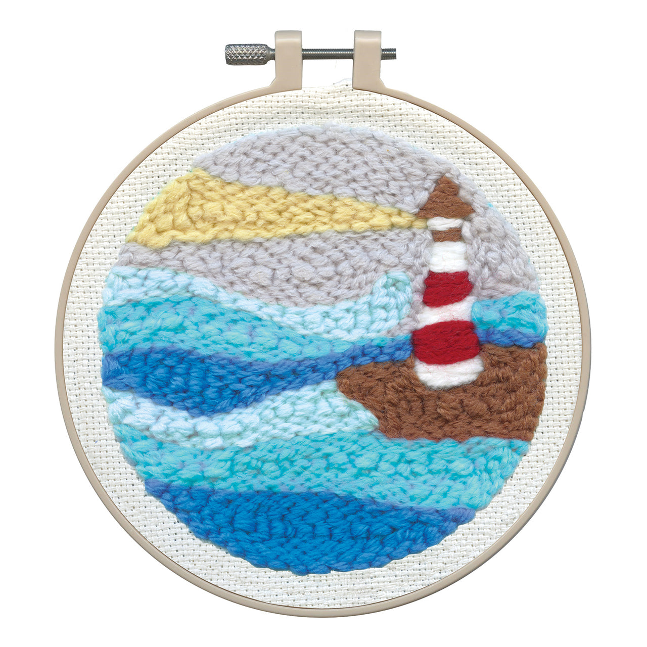 Lighthouse Punch Needle Embroidery Kit