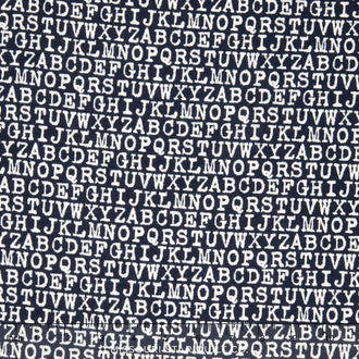 Cozy Cotton Boy - Navy Flannel Yardage