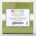 Kona Cotton - Greens January 2025 Charm Pack Alternative View #1