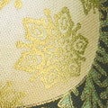 Holiday Flourish 11 - Holiday Ornaments Black Metallic Yardage