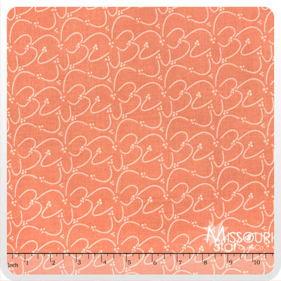 Valencia - Squiggle Coral Yardage