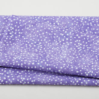 Dreaming of Tuscany - Monotone Dot Purple 2 Yard Cut