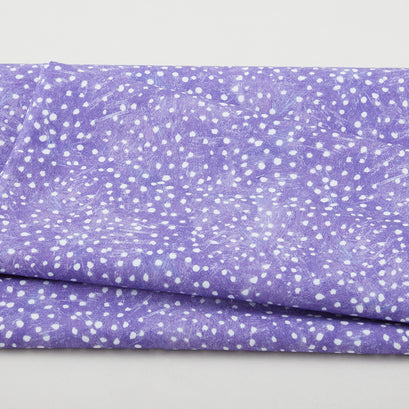 Dreaming of Tuscany - Monotone Dot Purple 2 Yard Cut