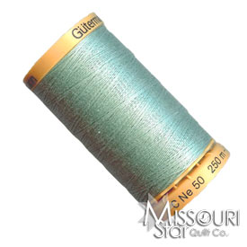 Gutermann 50 WT Cotton Thread Light Green