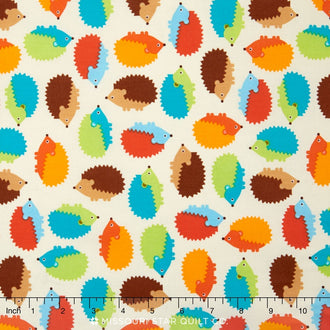 Woodland Pals 2 - Hedgehogs Bermuda Yardage