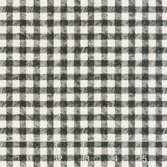Homemade Holidays - Woven Check Grey Yardage