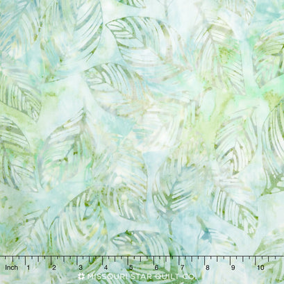 Artisan Batiks - Color Source 6 Leaves Willow Yardage