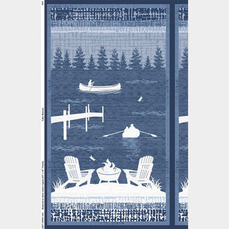 Lake Retreat - Large Multi Panel
