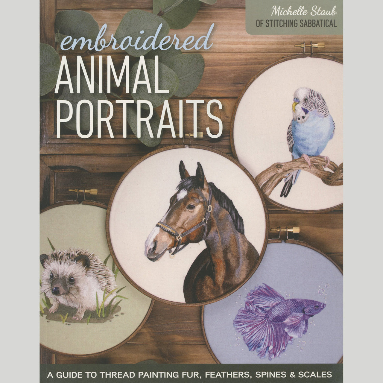 Embroidered Animal Portraits Book Primary Image