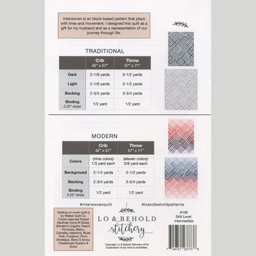 Blackout Interwoven Quilt Kit Alternative View #3