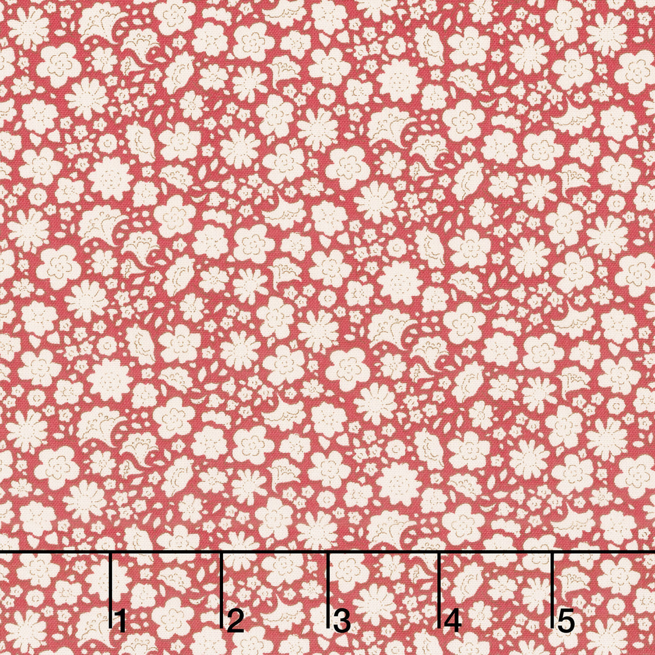 Creating Memories - Winter - Carla Red Yardage Primary Image