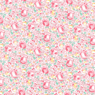 Blast from the Past - Roses Pink Yardage