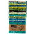Tonga Treats Batiks - Lagoon 2.5" Strips