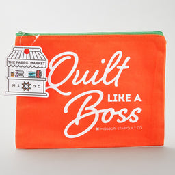 Missouri Star Quilts Like a Boss 12oz Canvas Project Pouch