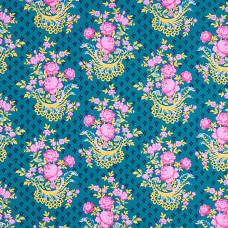 West Palm Beach - Michelle Dark Teal Yardage