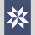 Pinwheel Quilt Star Blue Floral Notecards Boxed Set of 6 Alternative View #1
