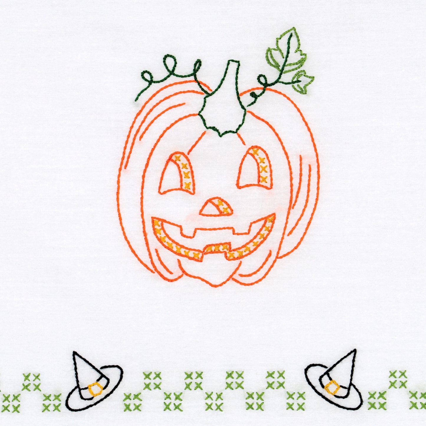 Halloween Embroidery Hand Towel Set Alternative View #1
