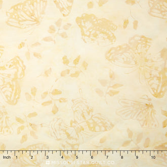 Tonga Batiks - Whisper Butterfly Pearl Yardage