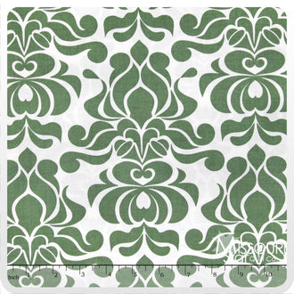 Valencia - Damask Green Yardage