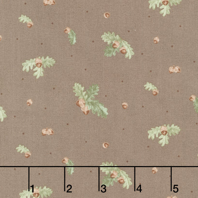 Let's Get Lost in the Woods - Acorns and Leaves Pebble Yardage