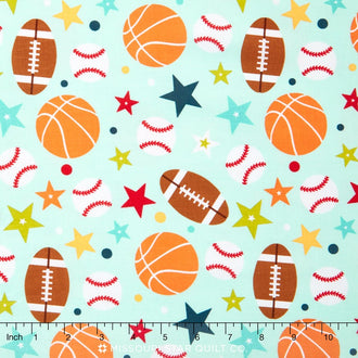 Play Ball - Main Aqua Yardage