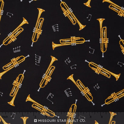 In Tune - Trumpets Black Yardage