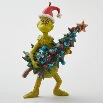 Jim Shore Dr. Seuss Grinch and Tree Ornament