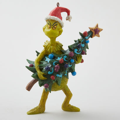 Jim Shore Dr. Seuss Grinch and Tree Ornament