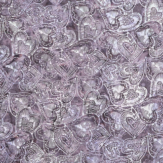 Tonga Batiks - Mountain Meadow Textured Hearts Shadow Yardage