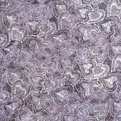 Tonga Batiks - Mountain Meadow Textured Hearts Shadow Yardage