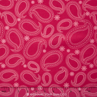 Primavera - Primavera Pretty Paisley Pink Yardage
